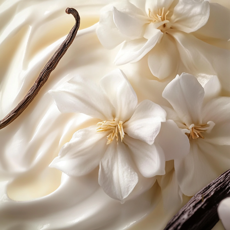Vanilla whiped cream