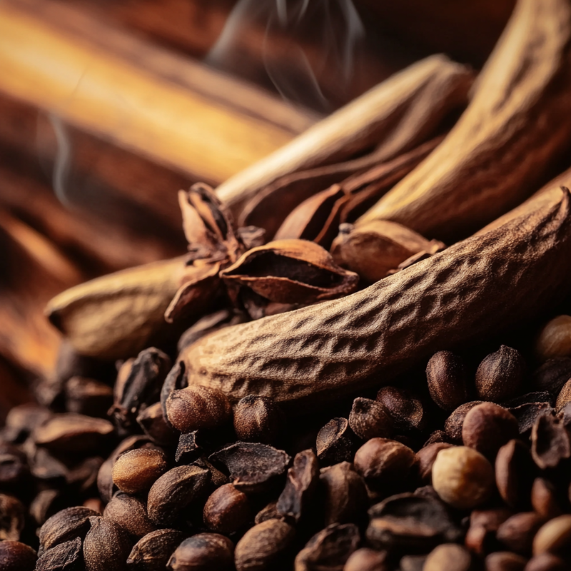 Spices with smoke