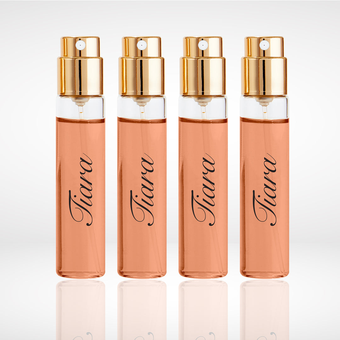 Tiara Parfum 8 mL Quad Set