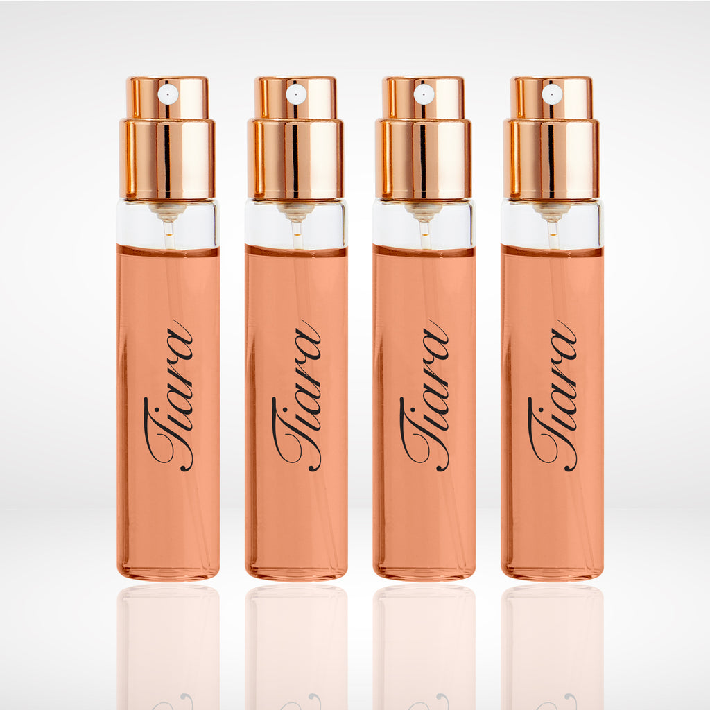 Tiara Parfum 8 mL Quad Set