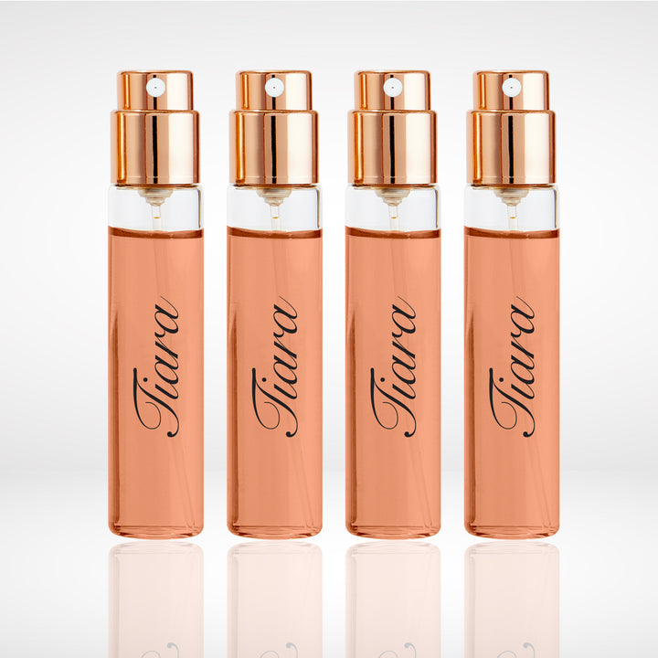 Tiara Parfum 8 mL Quad Set