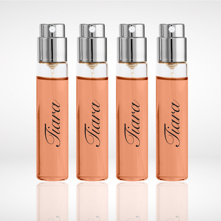 Tiara Parfum 8 mL Quad Set